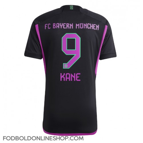 Bayern Munich Harry Kane #9 Udebanetrøje 2023-24 Kortærmet